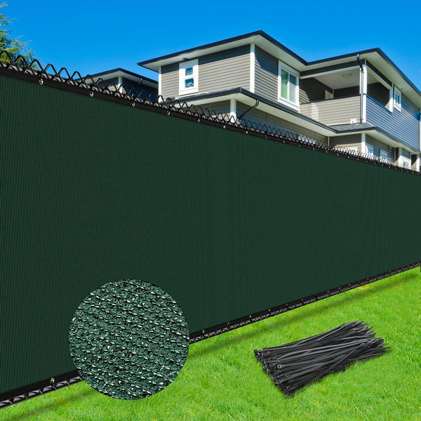 180GSM Privacy Fence Screen Green-1Mx3M