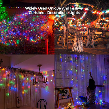 4M Outdoor Fairy String Lights Decorations Hanging Lights