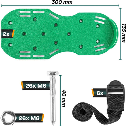 Garden Lawn Aerator Spike Shoes - salelink.co.nz