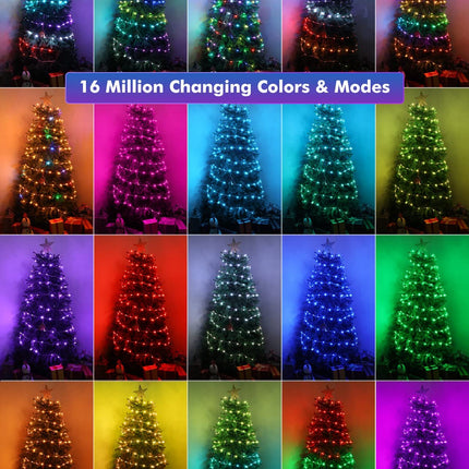 2M Smart LED String Lights RGBIC Strip