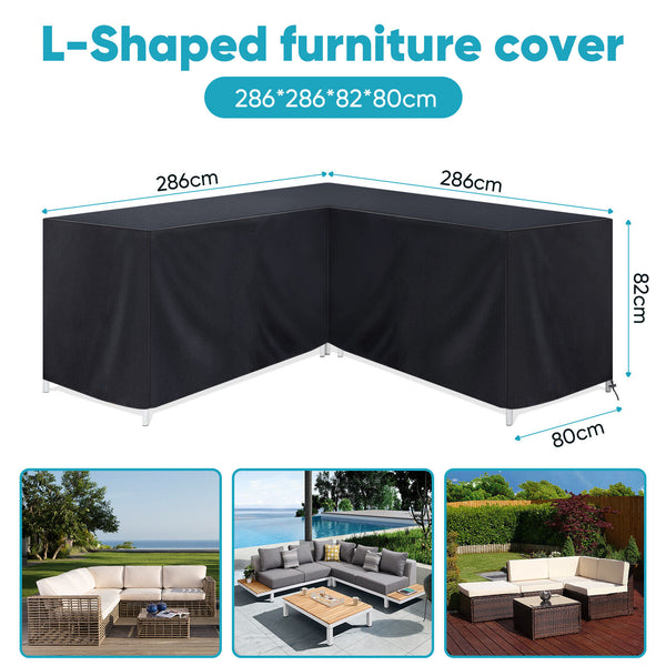 Furniture Cover L Shape 286*286*82cm