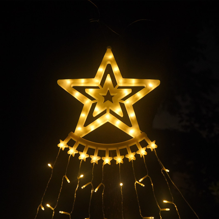 Christmas Lights Outdoor Waterfall Light Decoration - salelink.co.nz