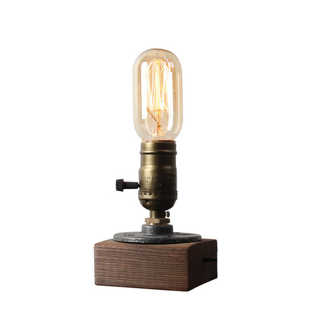 Desk Lamp Vintage Table Lamp Pipe Light