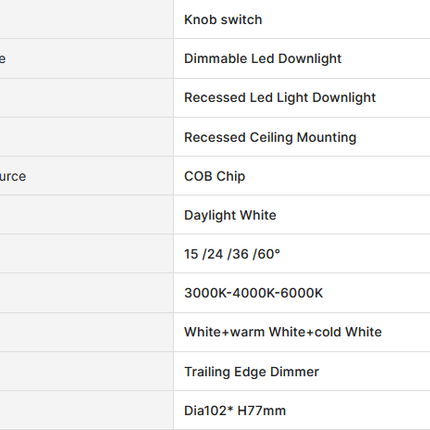 13W 1150 lumens ,Tri-Color Dimmable LED Downlight, Dia 102mm - salelink.co.nz