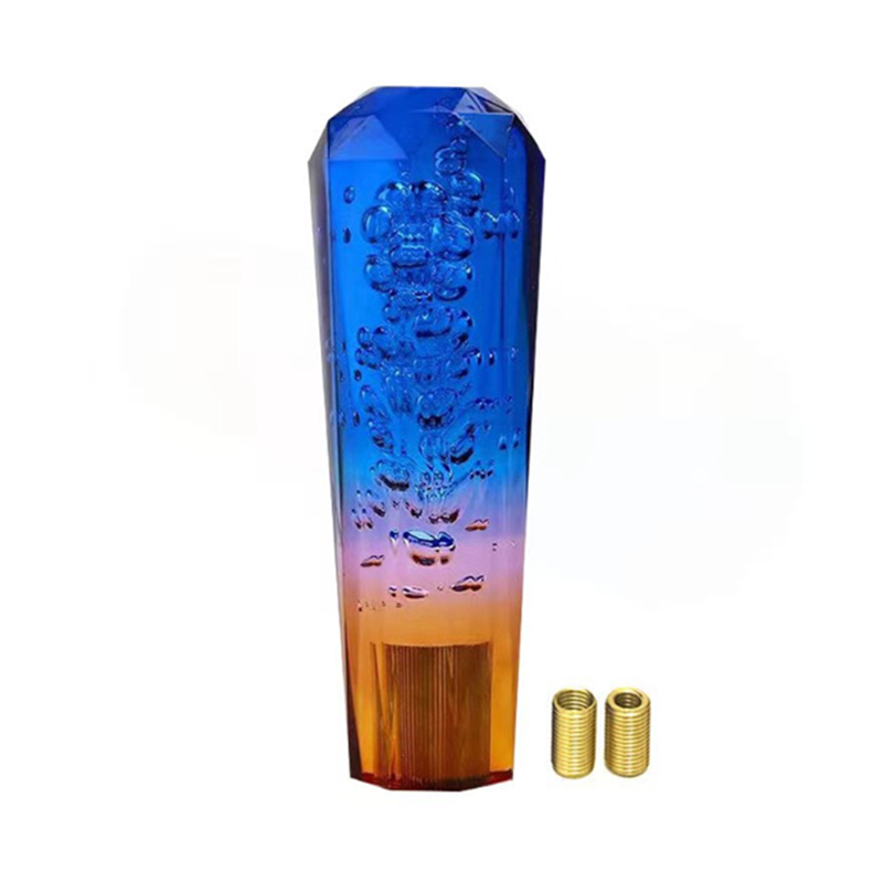 Car Shift Knob Blue/Purple/Brown 15cm
