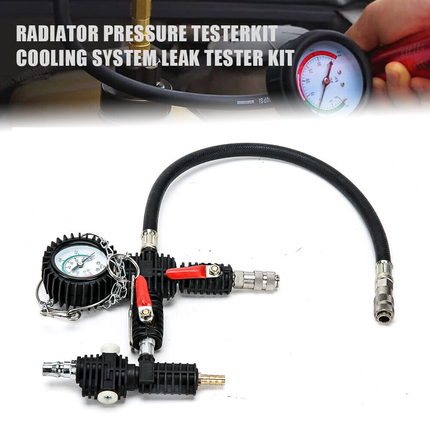 28 Piece Radiator Pressure Tester Kit - salelink.co.nz