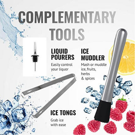 11PCS Cocktail Shaker Bar Set