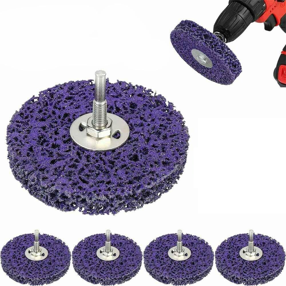 Rust Grinder Blade 5PCS 100mm Angle Grinder Rust Removal– salelink.co.nz
