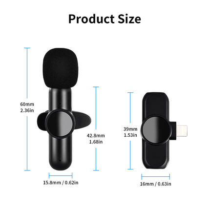 Wireless Microphone for iPhone