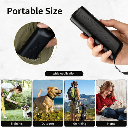 Ultrasonic Anti Bark Stop Barking Dog Training Repeller Control Trainer Device - salelink.co.nz