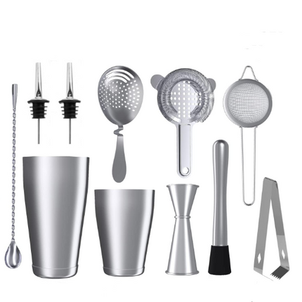 11PCS Cocktail Shaker Bar Set