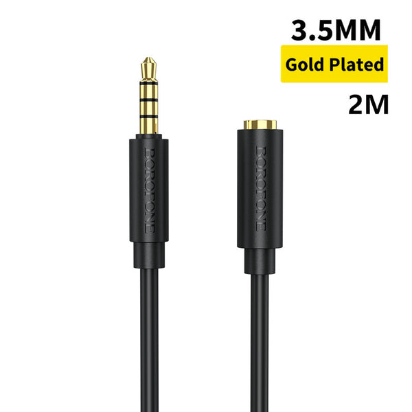 2M AUX Male to Female Cable Audio 3.5mm Headphone Stereo Extension Cord