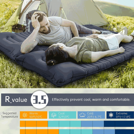 Self-Inflating Sleeping Pad Camping Mat - salelink.co.nz