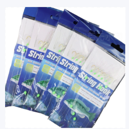 30PCS Sabiki Rigs No.8 Fishing Hook