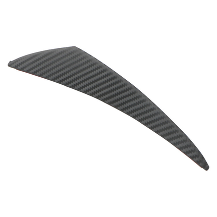 6Pcs Car Front Bumper Lip Splitter Fins Body Spoiler Canards Refit
