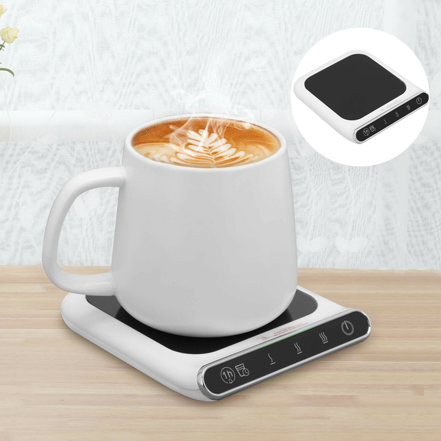 Smart USB Coffee Mug Warmer Tea Milk Cup Heater Pad Heating Plate Office Home - salelink.co.nz