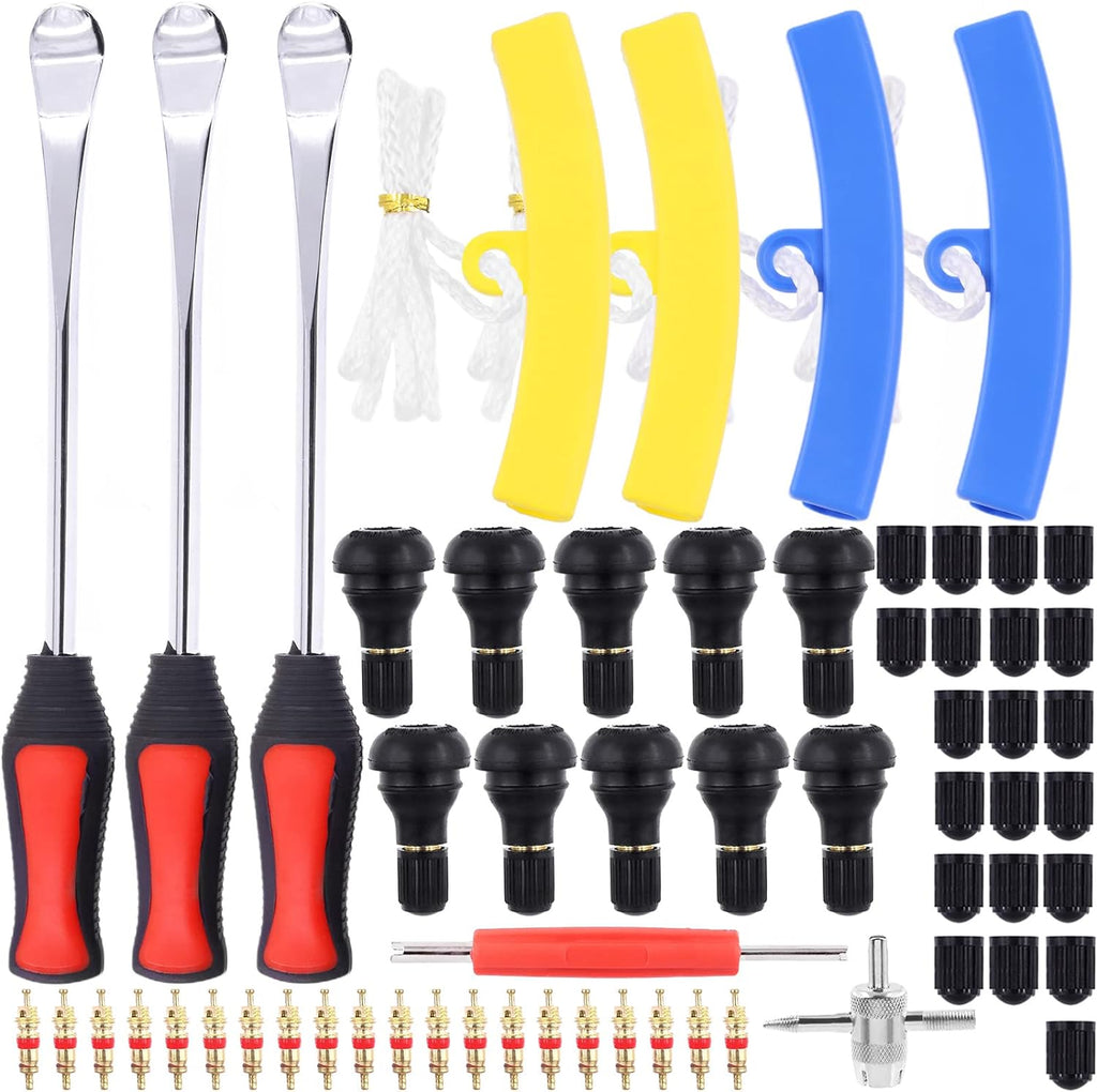 57Pcs Tire Spoons Motorcycle Tire Changing Tools