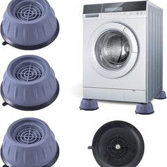 4PCS Anti-Vibration Feet Pads Washing Machine Plastic Mat - salelink.co.nz