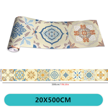Wallpaper Tile Stickers 20x500cm