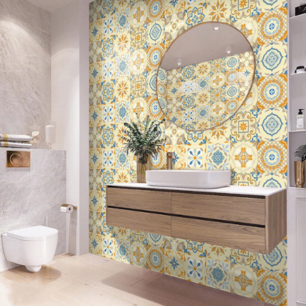 Wallpaper Tile Stickers 20x500cm