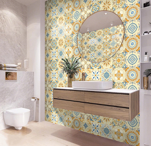 Wallpaper Tile Stickers 20x500cm