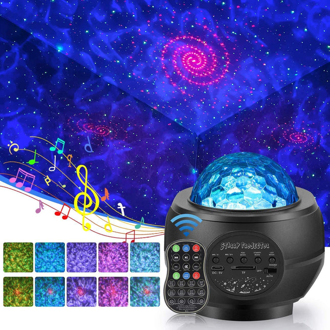 Galaxy Starry Projector Light - salelink.co.nz