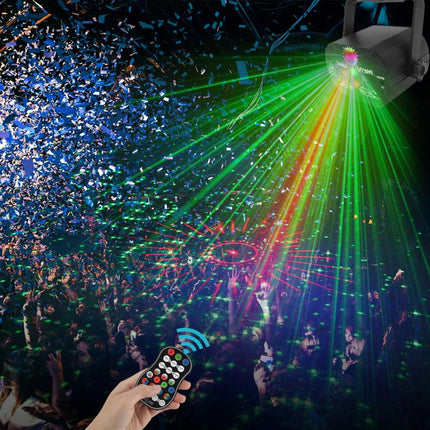 Projector LED RGB Laser Stage Light Party Lights Christmas Decoration