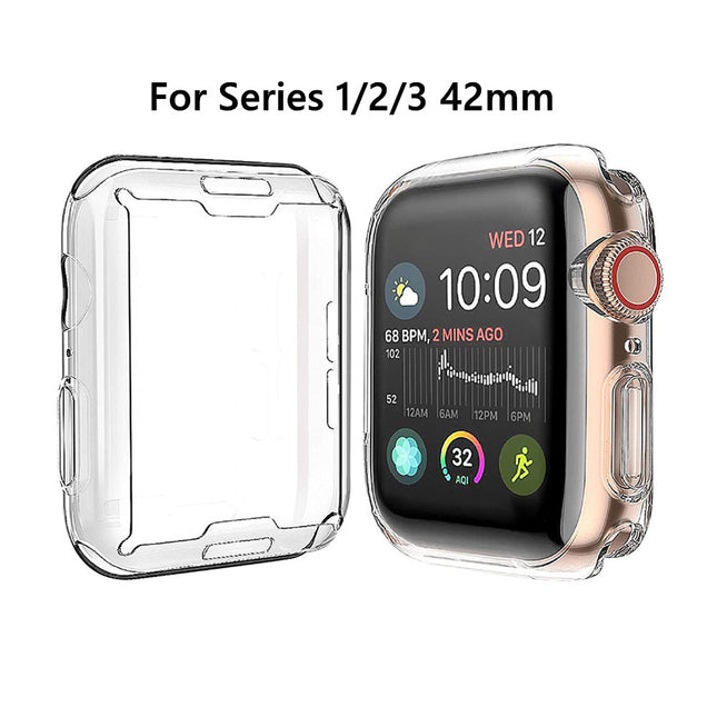 Apple Watch Case Clear for Series 1/2/3 42mm - salelink.co.nz