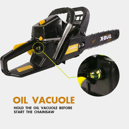 X-BULL 62cc Petrol Chainsaw - salelink.co.nz