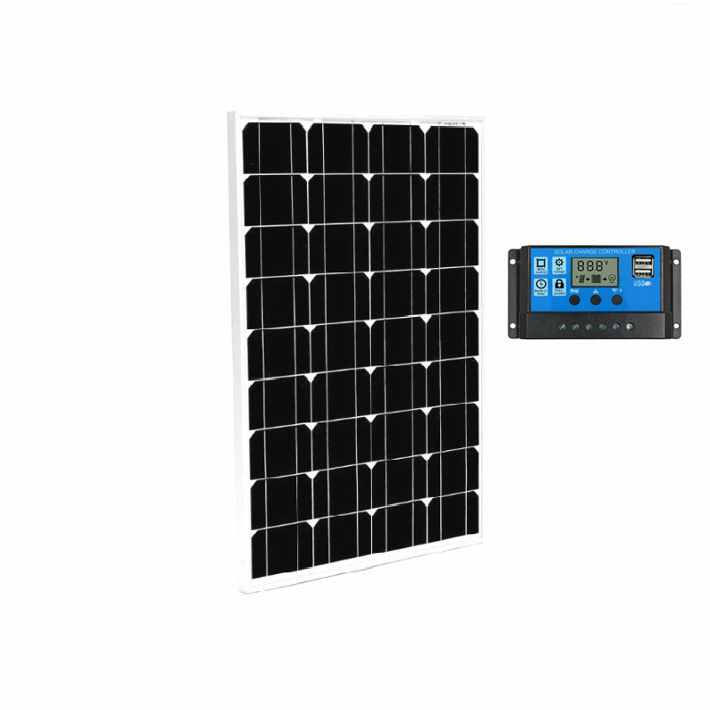 Solar Panel 130W + 30A Solar CONTROLLER Combo