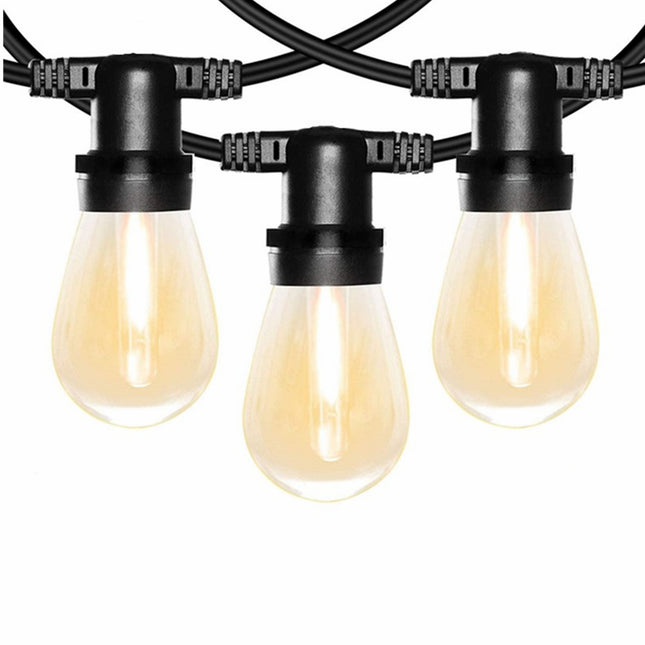 12 Sockets Festoon Party Wedding String Light Outdoor - salelink.co.nz