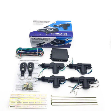 Remote Auto Car Control Keyless Entry Central Door Lock Locks Locking Kit System - salelink.co.nz