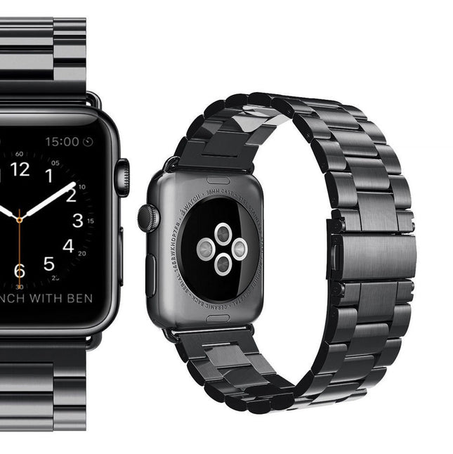 Black Bracelet Strap Apple Watch Band 42mm(Series 10) 41mm 40mm 38mm