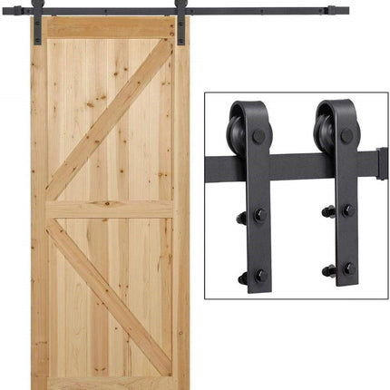 2M Sliding Barn Door Hardware Kit