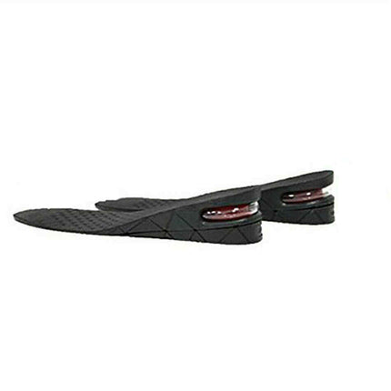 Two Layer 5cm Men Lady Shoe Lift Height Increase Insoles Memory Foam Pads Heel Insert Taller - salelink.co.nz