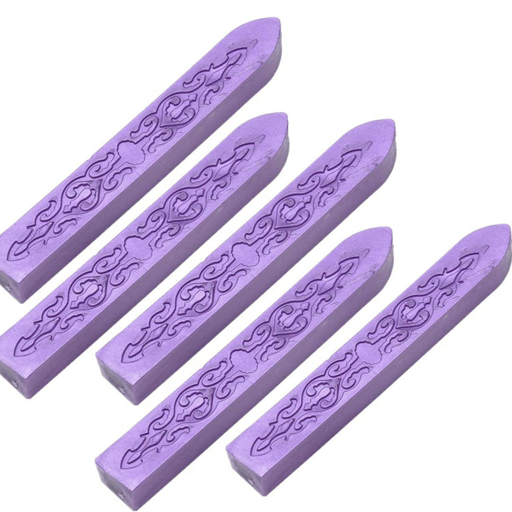 5X Sealing Wax Stick Retro Seal Stamp For Letter Wedding Invitations Sealing Wax