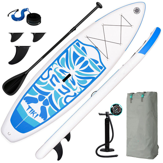 10'6'' Inflatable Stand Up Paddle Board SUP Surfboard - salelink.co.nz