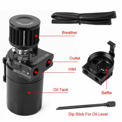 Oil Catch Can with Breather 300ml - salelink.co.nz