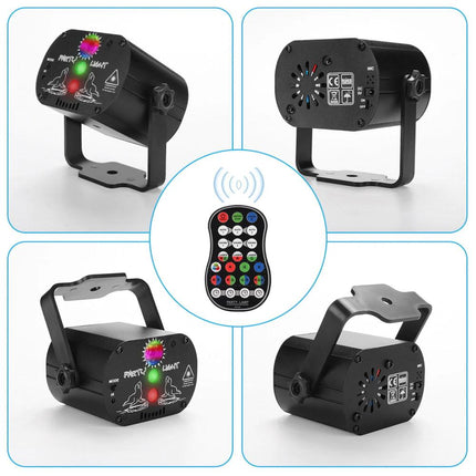 Projector LED RGB Laser Stage Light Party Lights Christmas Decoration