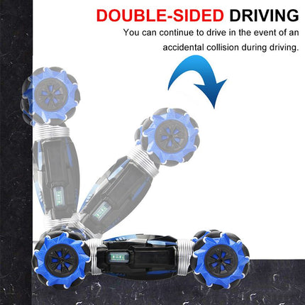 Stunt RC Car Gesture Sensing Remote Twisting Drift Vehicle Off-RoadTruck Toy - salelink.co.nz