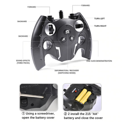 Stunt RC Car Gesture Sensing Remote Twisting Drift Vehicle Off-RoadTruck Toy - salelink.co.nz