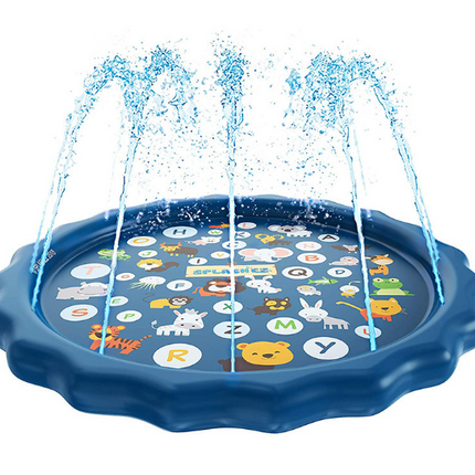 Kids Water Play Mat Sprinkler Splash Pad 170CM