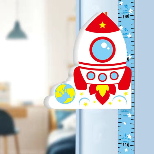 Kids Height Chart Wall Stickers Nursery Growth Measurement Ruler Removable Decal 180cm