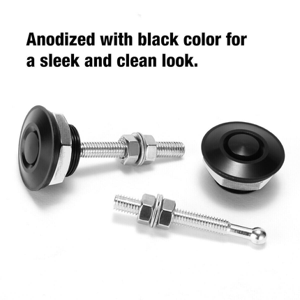 Car Hood Pin Lock Clip Kit