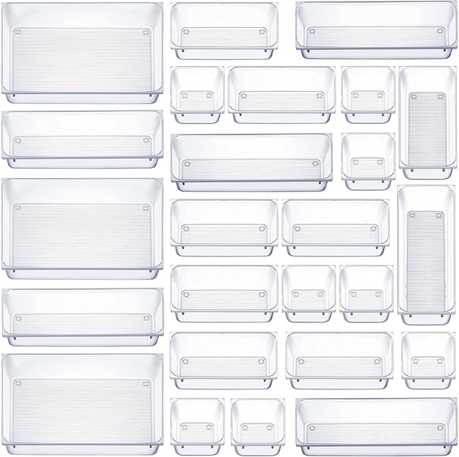 25PCS Drawer Organizer Set