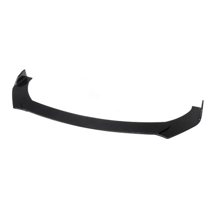 Universal Gloss Black Car Front Bumper Protector Lip Kit - salelink.co.nz