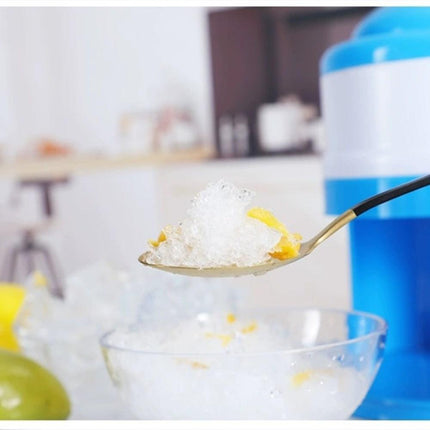 Manual Ice Shaver Machine Hand Crank Premium Ice Crusher Snow Cone Maker Tool - salelink.co.nz