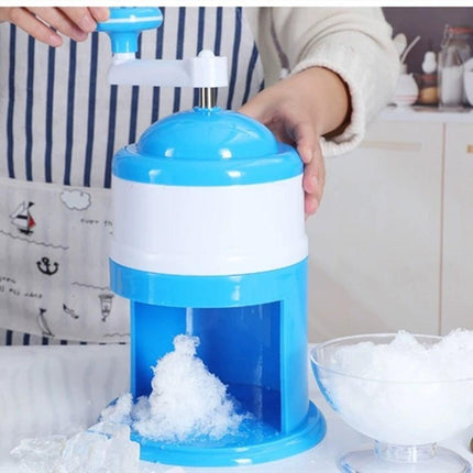 Manual Ice Shaver Machine Hand Crank Premium Ice Crusher Snow Cone Maker Tool - salelink.co.nz