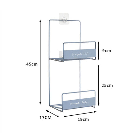 2pcs 2 Layer Handbag Rack Bag Organizer Holder