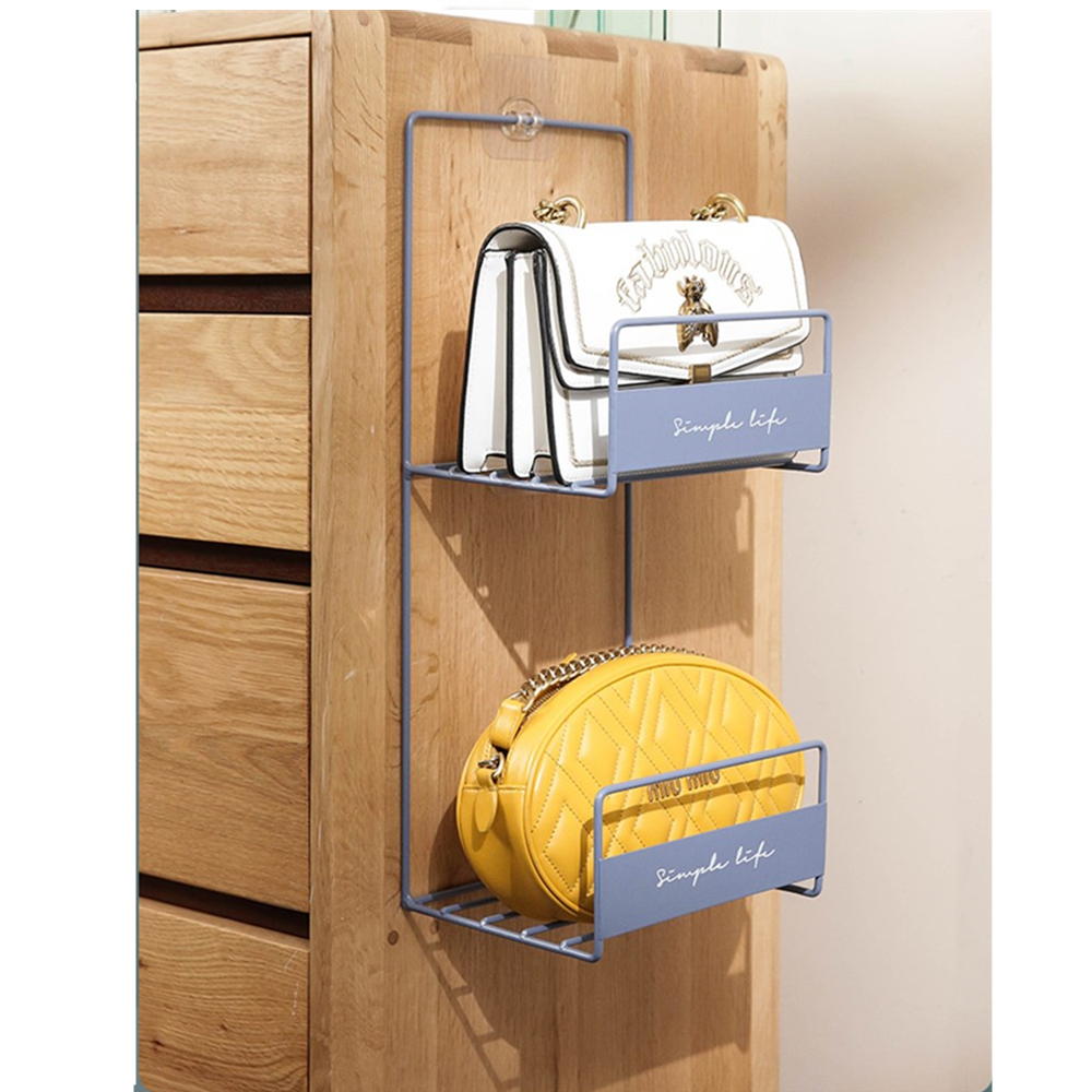 2pcs 2 Layer Handbag Rack Bag Organizer Holder– salelink.co.nz